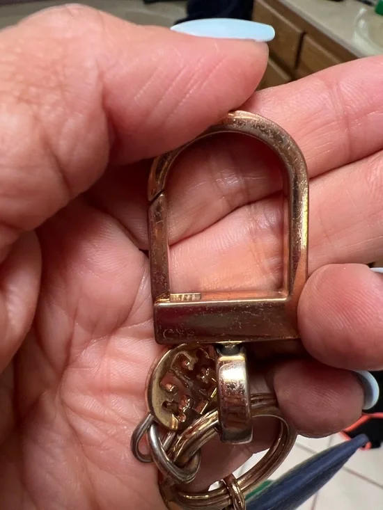 Tory Burch initial keychain wallet - Picture 7 of 8